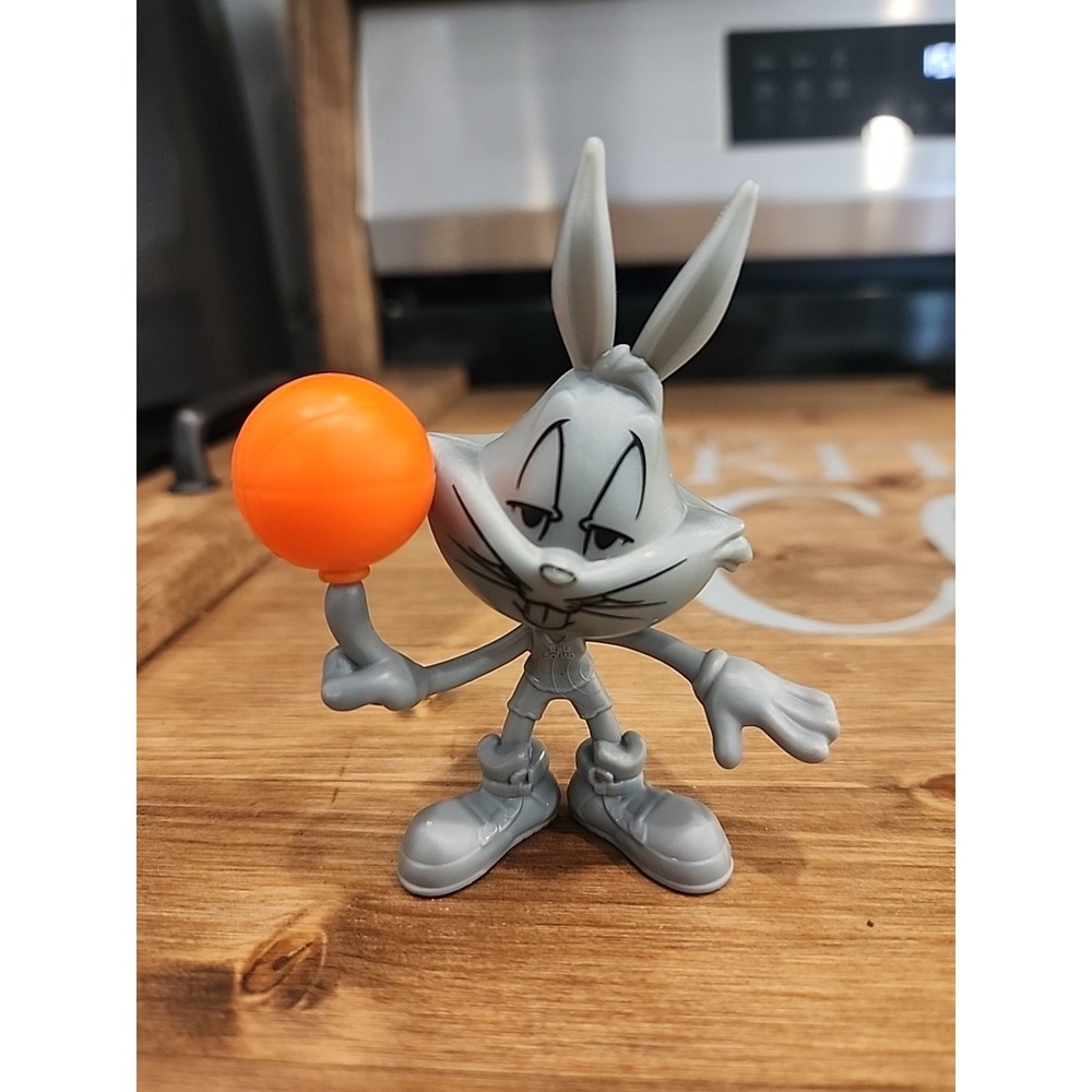 Space Jam A New Legacy Silver Bugs Bunny Looney Tunes Cake Topper Toy 3.5 Inch
